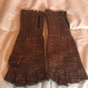 Fingerless Gloves with Zipper by Roxy